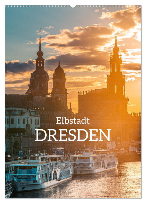 Elbstadt Dresden (CALVENDO Wandkalender 2026)