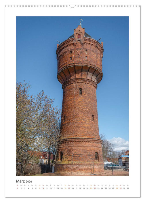 Alte Wassertürme (CALVENDO Premium Wandkalender 2026)