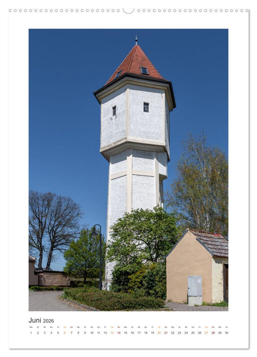 Alte Wassertürme (CALVENDO Premium Wandkalender 2026)