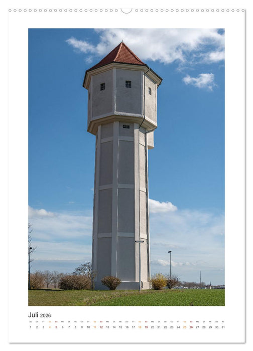 Alte Wassertürme (CALVENDO Premium Wandkalender 2026)