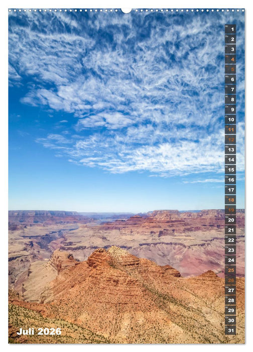 GRAND CANYON Imposante Aussichten (CALVENDO Premium Wandkalender 2026)