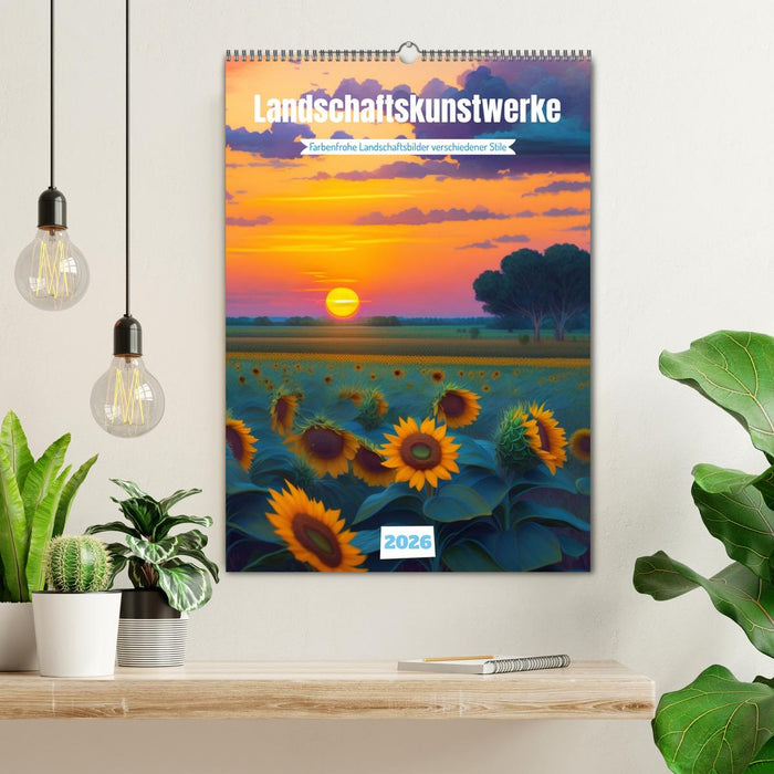 Schöne Landschaften (CALVENDO Wandkalender 2026)