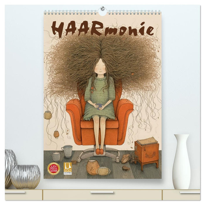 HAARmonie (CALVENDO Premium Wandkalender 2026)