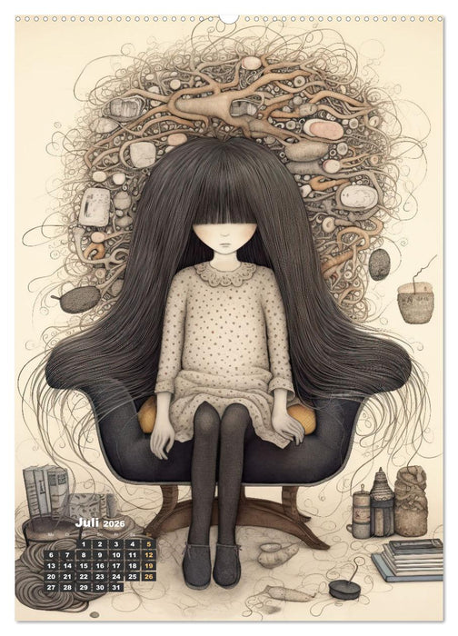 HAARmonie (CALVENDO Premium Wandkalender 2026)