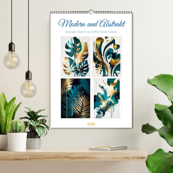 Modern und abstrakt (CALVENDO Wandkalender 2026)