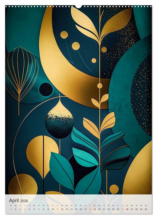 Modern und abstrakt (CALVENDO Wandkalender 2026)