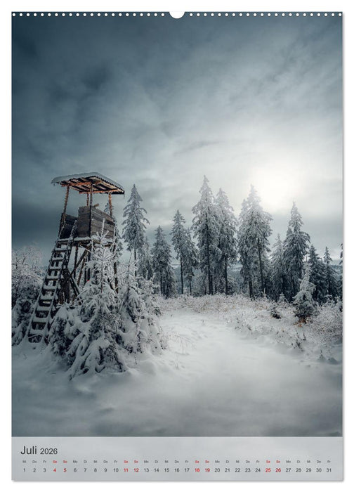 Winter Spaziergang (CALVENDO Premium Wandkalender 2026)