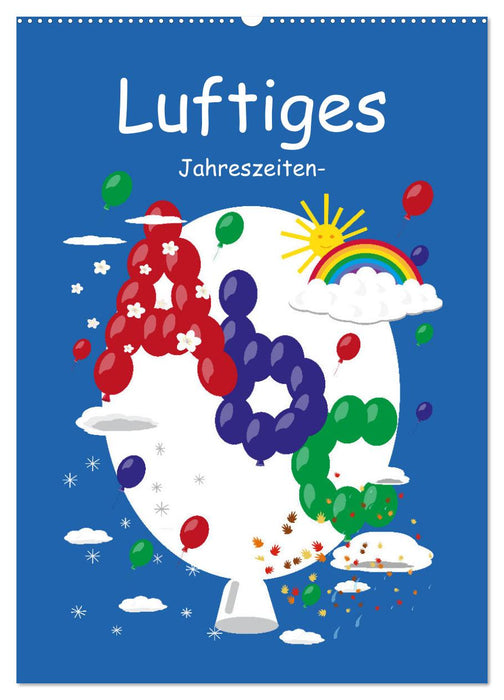 Luftiges Jahreszeiten-Abc (CALVENDO Wandkalender 2026)
