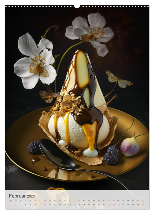 Fantasie Eiskreationen (CALVENDO Wandkalender 2026)