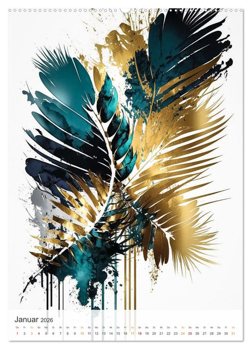 Modern und abstrakt (CALVENDO Premium Wandkalender 2026)