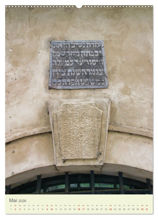 Jüdisches Prag (CALVENDO Wandkalender 2026)
