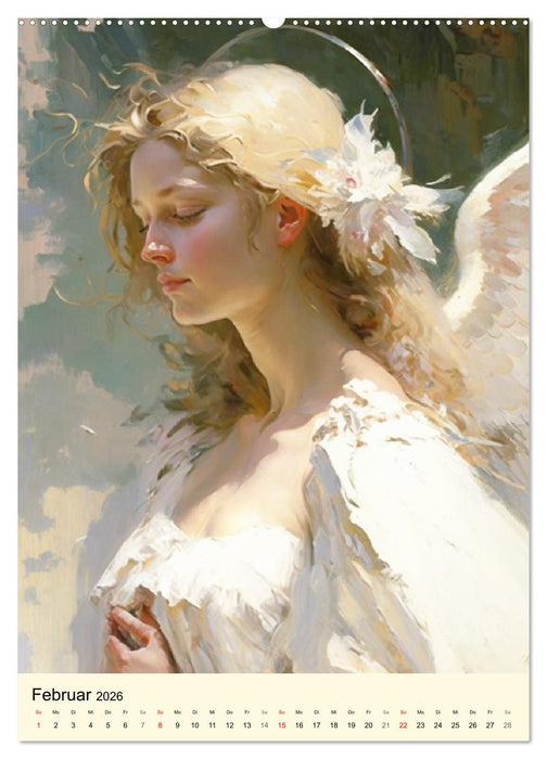 Schutzengel. Zauberhafte Lichtwesen und Botschafter (CALVENDO Wandkalender 2026)