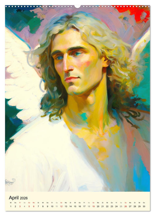 Schutzengel. Zauberhafte Lichtwesen und Botschafter (CALVENDO Wandkalender 2026)