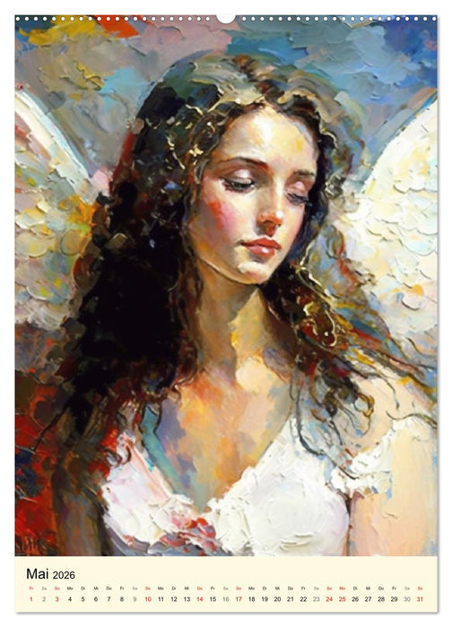 Schutzengel. Zauberhafte Lichtwesen und Botschafter (CALVENDO Wandkalender 2026)