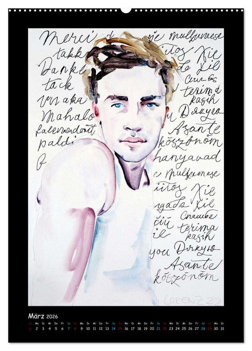 Frank Lorenz - Ein Berliner Maler (CALVENDO Wandkalender 2026)