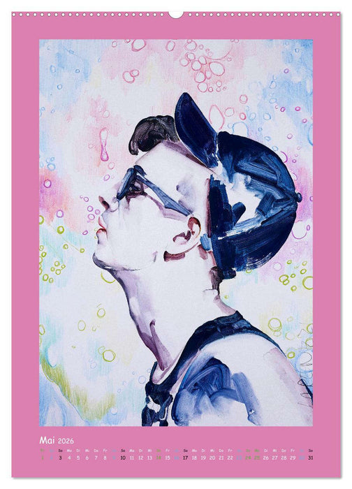 Frank Lorenz - Ein Berliner Maler (CALVENDO Wandkalender 2026)