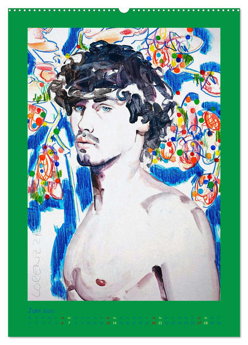 Frank Lorenz - Ein Berliner Maler (CALVENDO Wandkalender 2026)