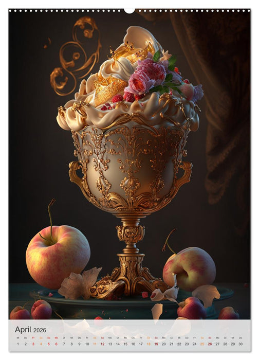 Fantasie Eiskreationen (CALVENDO Premium Wandkalender 2026)