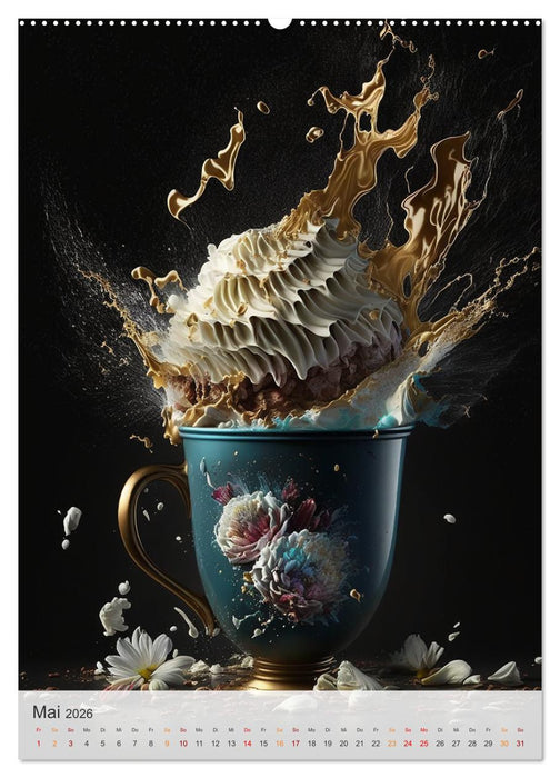 Fantasie Eiskreationen (CALVENDO Premium Wandkalender 2026)