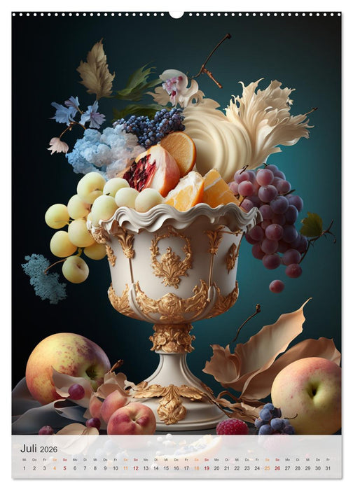 Fantasie Eiskreationen (CALVENDO Premium Wandkalender 2026)