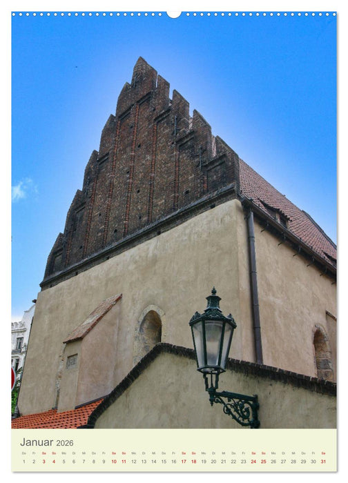 Jüdisches Prag (CALVENDO Premium Wandkalender 2026)