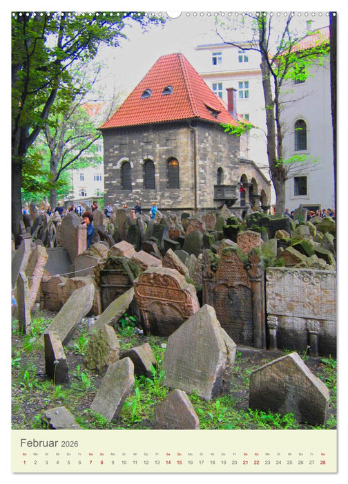 Jüdisches Prag (CALVENDO Premium Wandkalender 2026)
