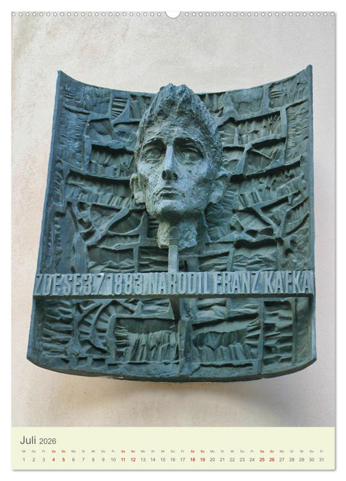 Jüdisches Prag (CALVENDO Premium Wandkalender 2026)