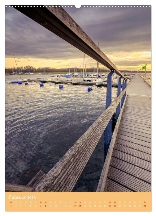 Cospudener See (CALVENDO Wandkalender 2026)