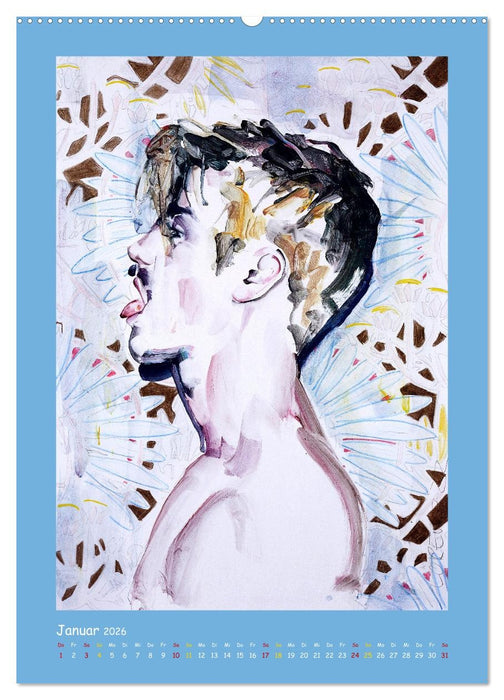 Frank Lorenz - Ein Berliner Maler (CALVENDO Premium Wandkalender 2026)