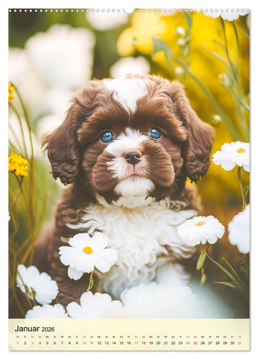 Kleine Hunde. Süß und niedlich. Die beliebtesten Hunderassen (CALVENDO Wandkalender 2026)