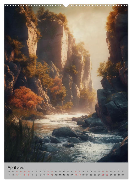 Von der Schönheit des Wassers (CALVENDO Wandkalender 2026)