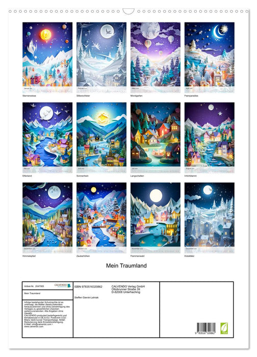 Mein Traumland (CALVENDO Wandkalender 2026)