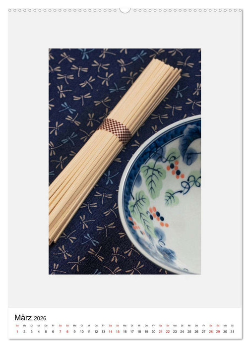 Japanese Cuisine II (CALVENDO Wandkalender 2026)