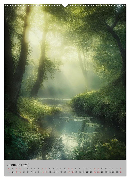 Von der Schönheit des Wassers (CALVENDO Premium Wandkalender 2026)