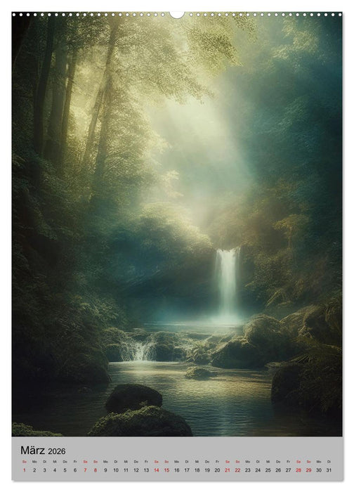 Von der Schönheit des Wassers (CALVENDO Premium Wandkalender 2026)