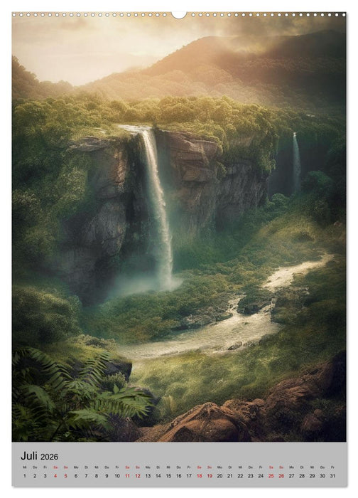 Von der Schönheit des Wassers (CALVENDO Premium Wandkalender 2026)