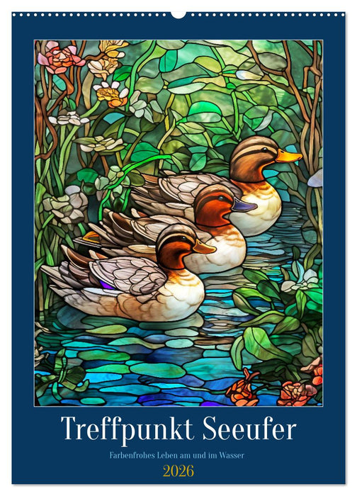 Treffpunkt Seeufer (CALVENDO Wandkalender 2026)