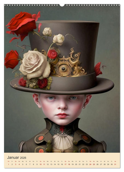 Die Hutträger (CALVENDO Wandkalender 2026)