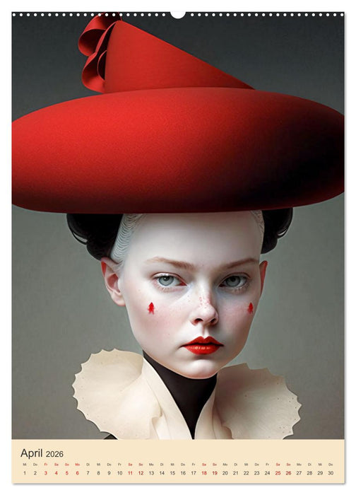 Die Hutträger (CALVENDO Wandkalender 2026)