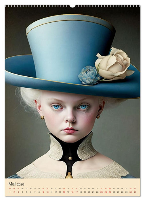 Die Hutträger (CALVENDO Wandkalender 2026)