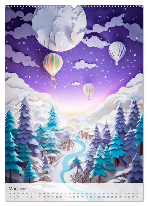 Mein Traumland (CALVENDO Premium Wandkalender 2026)