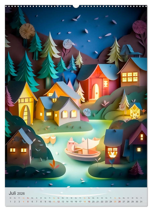 Mein Traumland (CALVENDO Premium Wandkalender 2026)