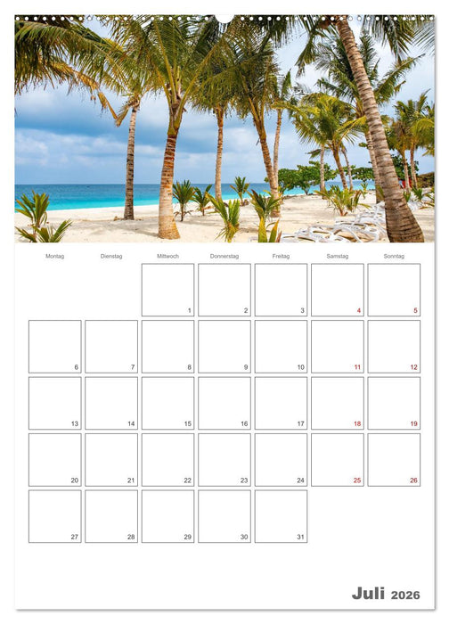 Sansibar - Traumreiseziel (CALVENDO Premium Wandkalender 2026)