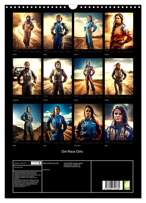Dirt Race Girls (CALVENDO Wandkalender 2026)