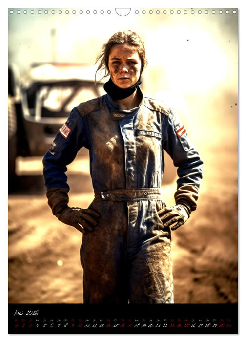 Dirt Race Girls (CALVENDO Wandkalender 2026)