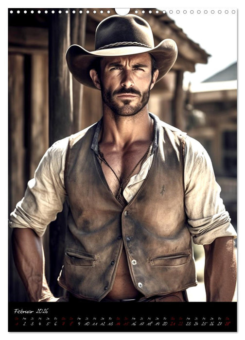 Starke Cowboys (CALVENDO Wandkalender 2026)
