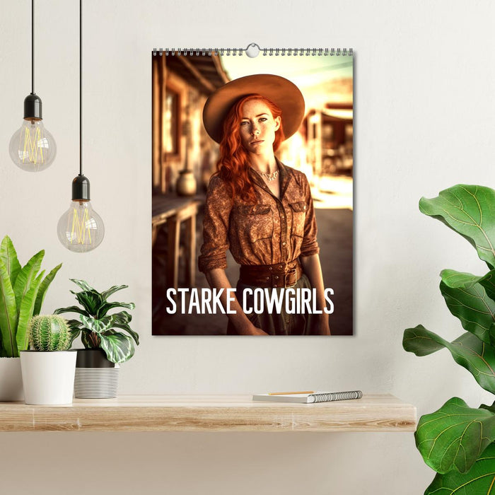 Starke Cowgirls (CALVENDO Wandkalender 2026)