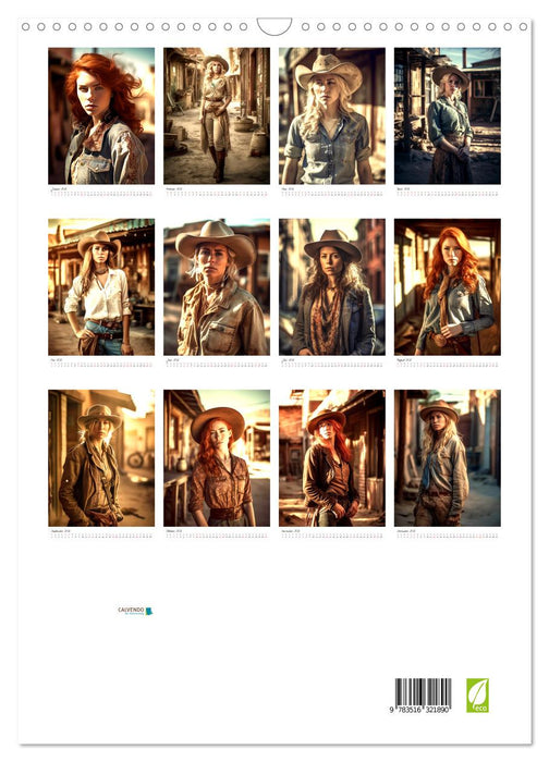 Starke Cowgirls (CALVENDO Wandkalender 2026)