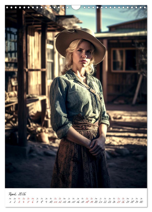 Starke Cowgirls (CALVENDO Wandkalender 2026)