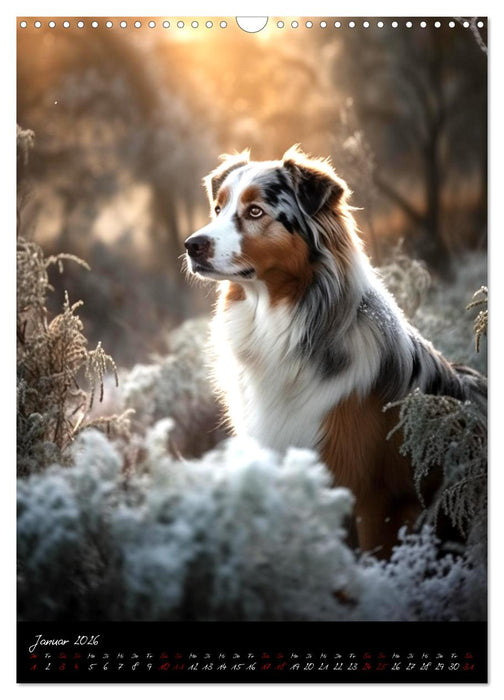 Australian Shepherd (CALVENDO Wandkalender 2026)